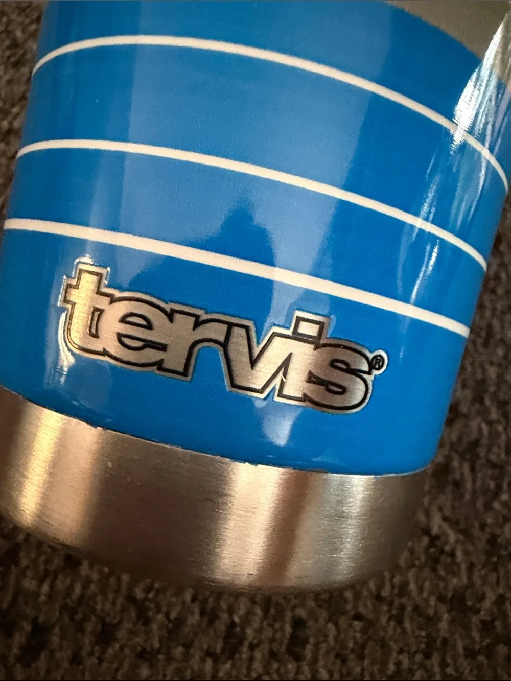 tervis Blue and Gray Detroit Lions Logo Tumbler